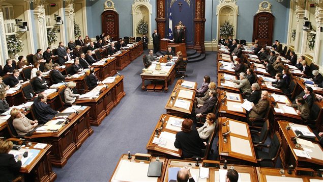 Groupes parlementaires à Québec