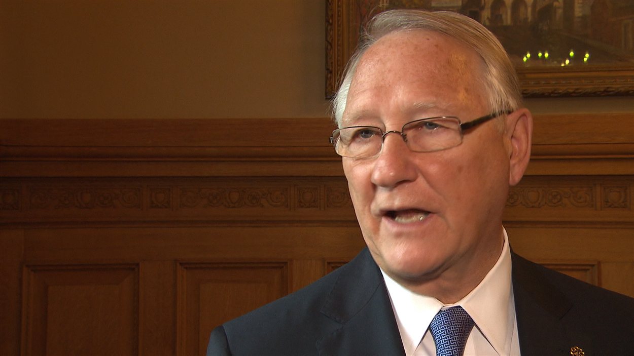 La maire de Montréal, Gérald Tremblay, le 21 septembre 2012