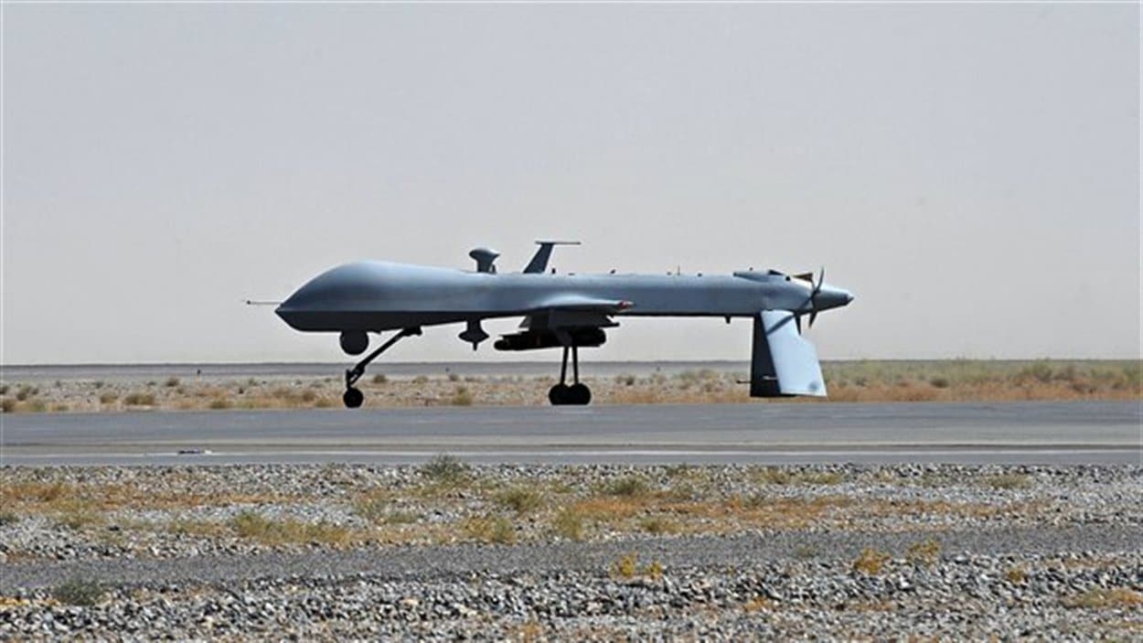 Un drone américain, à Kandahar (archives)