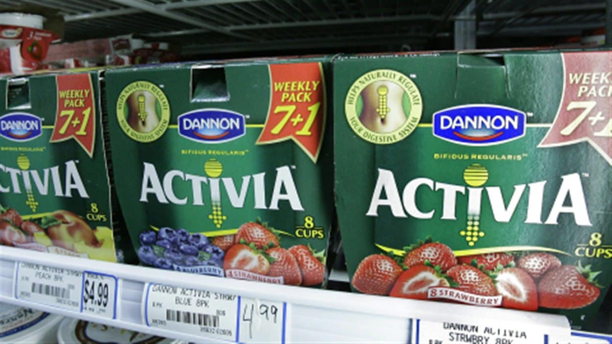 Le produit Activia de Danone