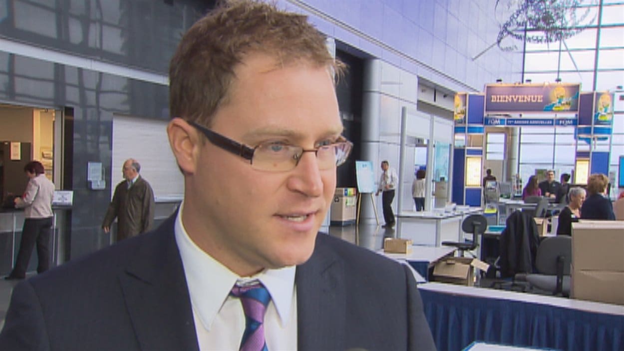 Le maire de Neuville Bernard Gaudreau