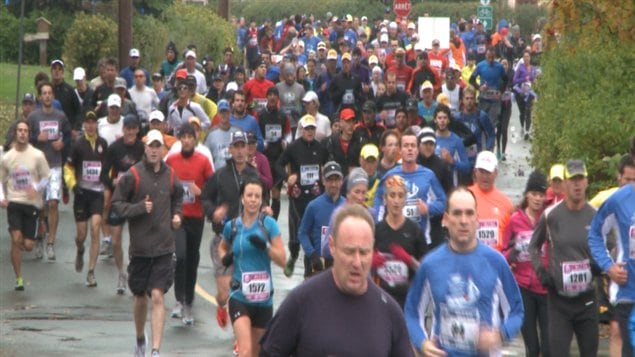 Le Marathon de Rimouski en peloton serré