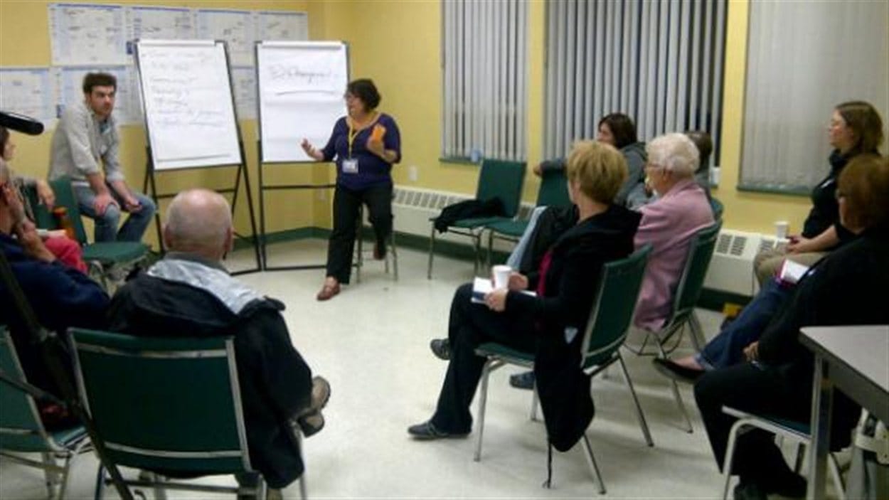 Consultations menées par l'ACF sur les services en français à Prince Albert, en Saskatchewan, le 1er octobre 2012.
