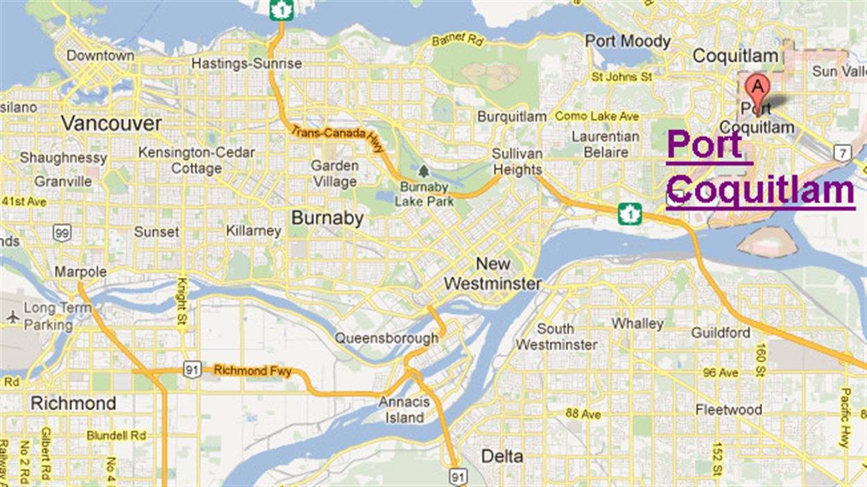 Possible crime haineux à Port Coquitlam RadioCanada