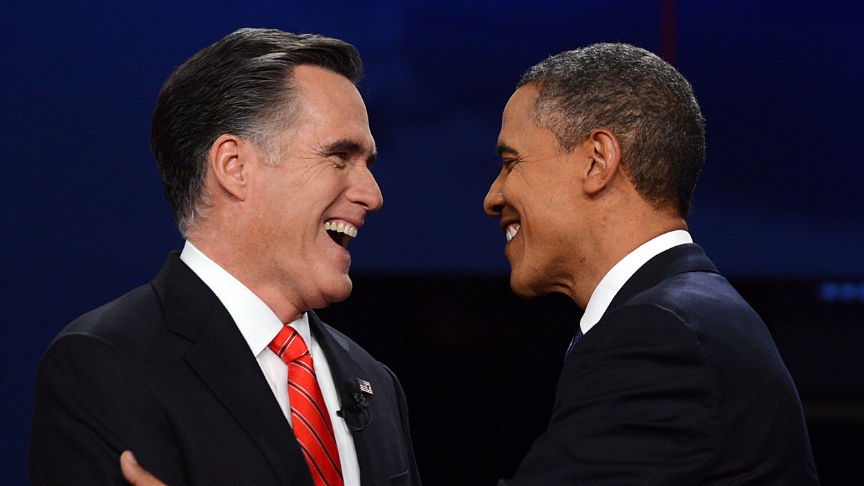 Mitt Romney et Barack Obama