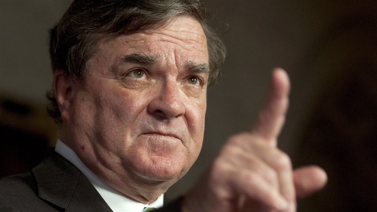 Le ministre des Finances Jim Flaherty au Parlement le 3 octobre 2012.