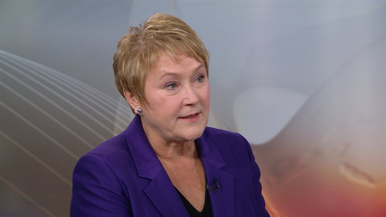 Pauline Marois en entrevue à Radio-Canada