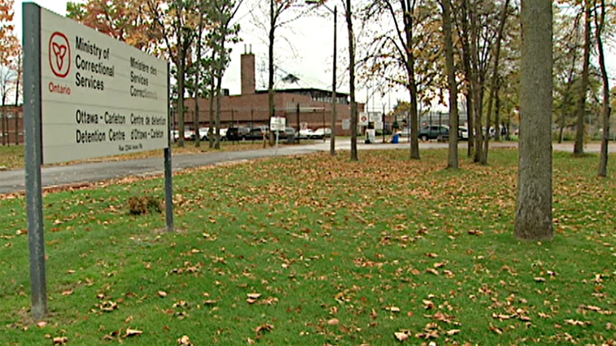 Le centre de détention d'Ottawa-Carleton.