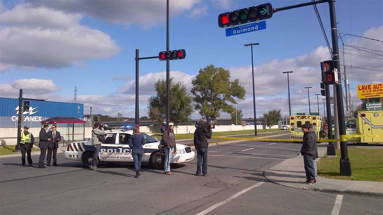 Opération policière à Longueuil un suspect