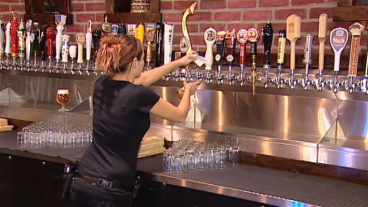 Le bar Underground à Edmonton
