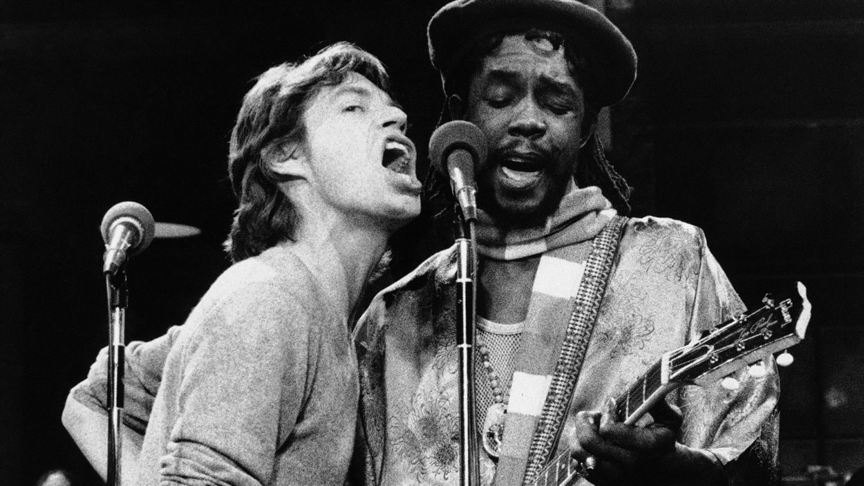 Mick Jagger et Peter Tosh