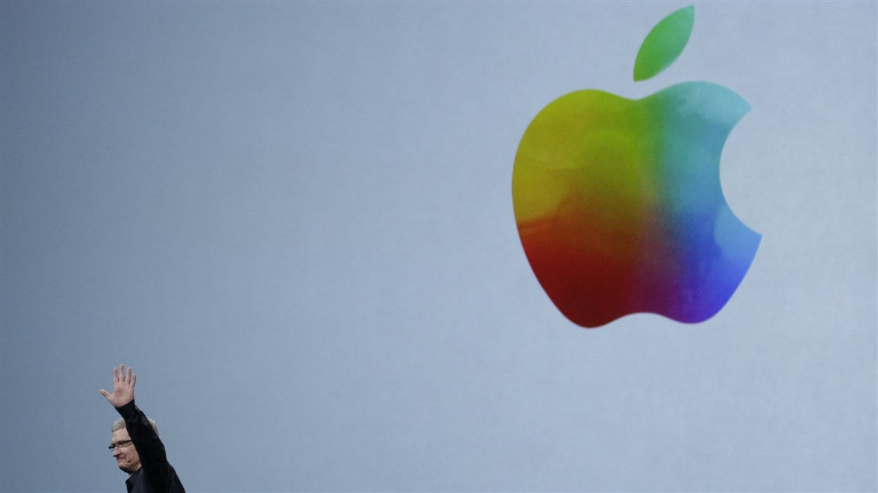 Le PDG d'Apple, Tim Cook