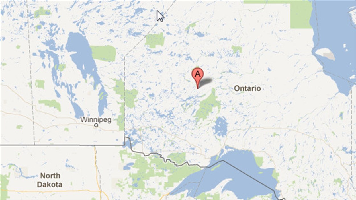 Pickle Lake Ontario Map Le Développement Économique De Pickle Lake Freiné Par Des Mines Abandonnées  | Radio-Canada.ca