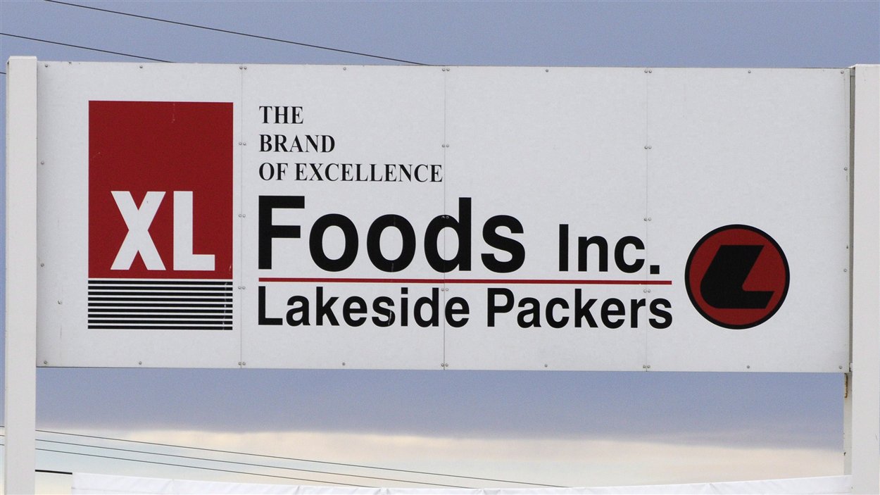 L'usine de XL Foods, à Brooks, en Alberta