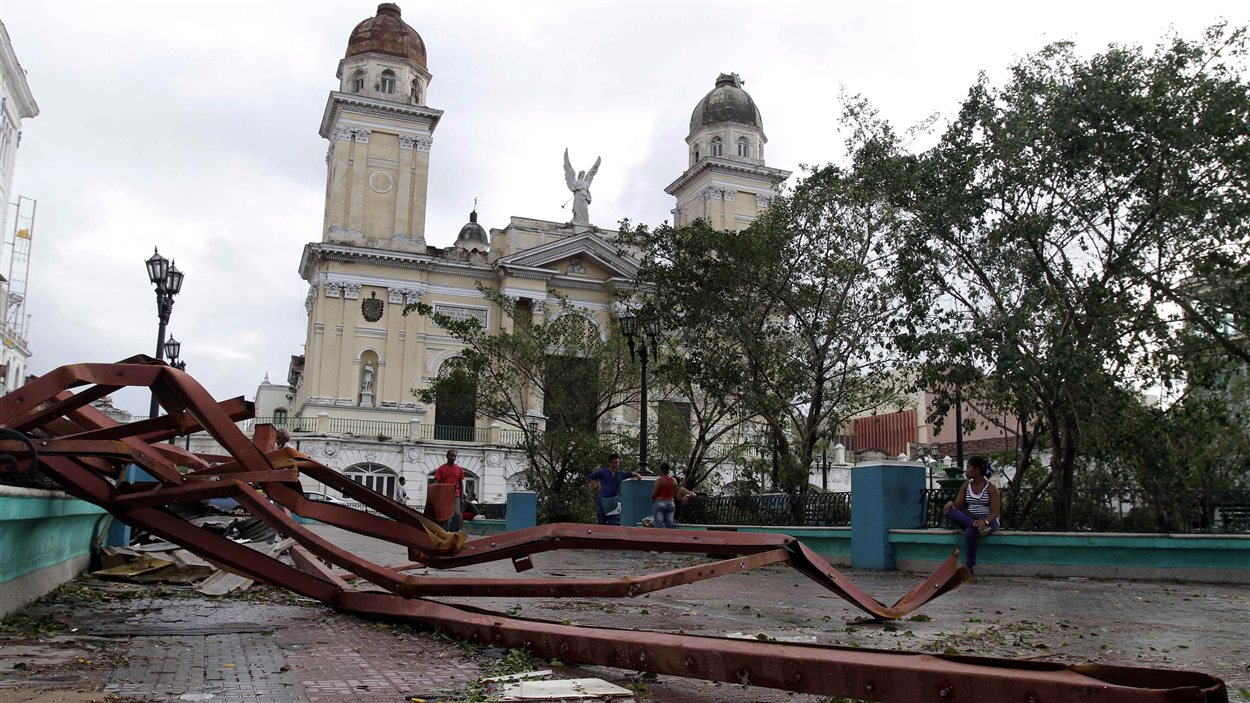La ville de Santiago de Cuba le 25 octobre 2012