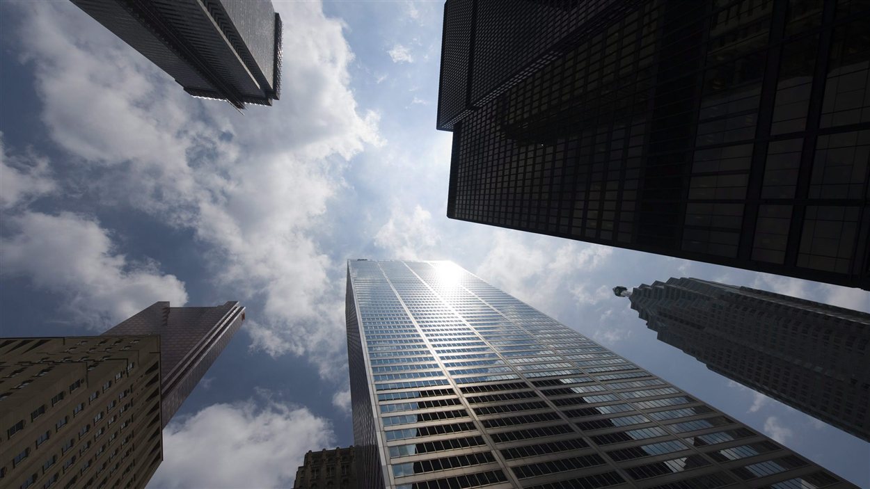 Le centre des affaires de Toronto