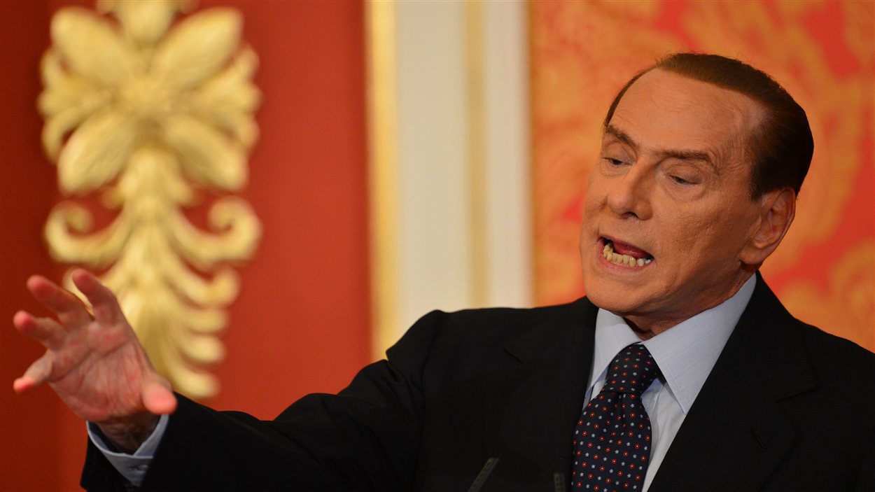 Silvio Berlusconi dénonçant la «dictature des magistrats».