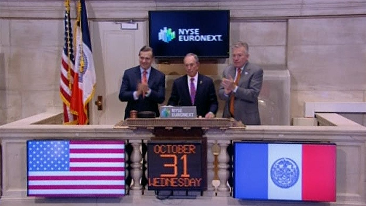 Réouverture de la Bourse de New York