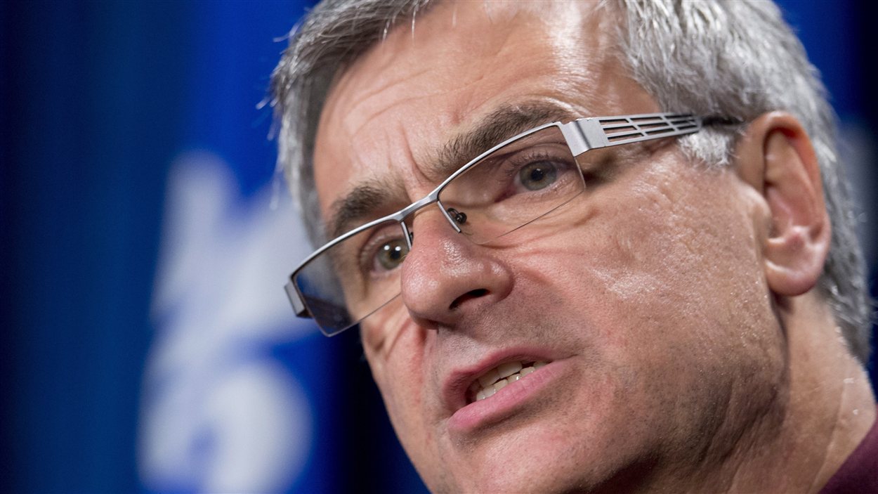 Le chef libéral intérimaire Jean-Marc Fournier