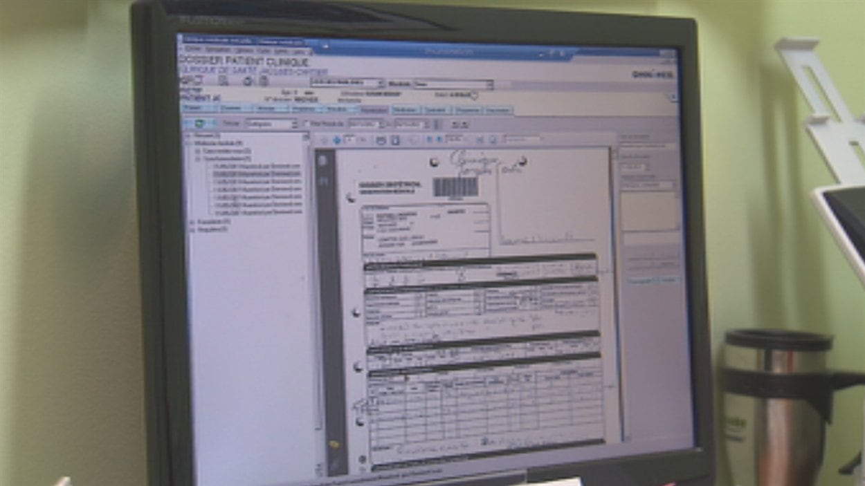 Un dossier médical informatisé
