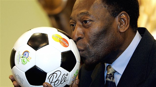 La légende brésilienne Pelé
