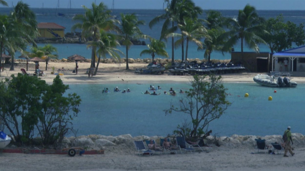 Plage dans le sud