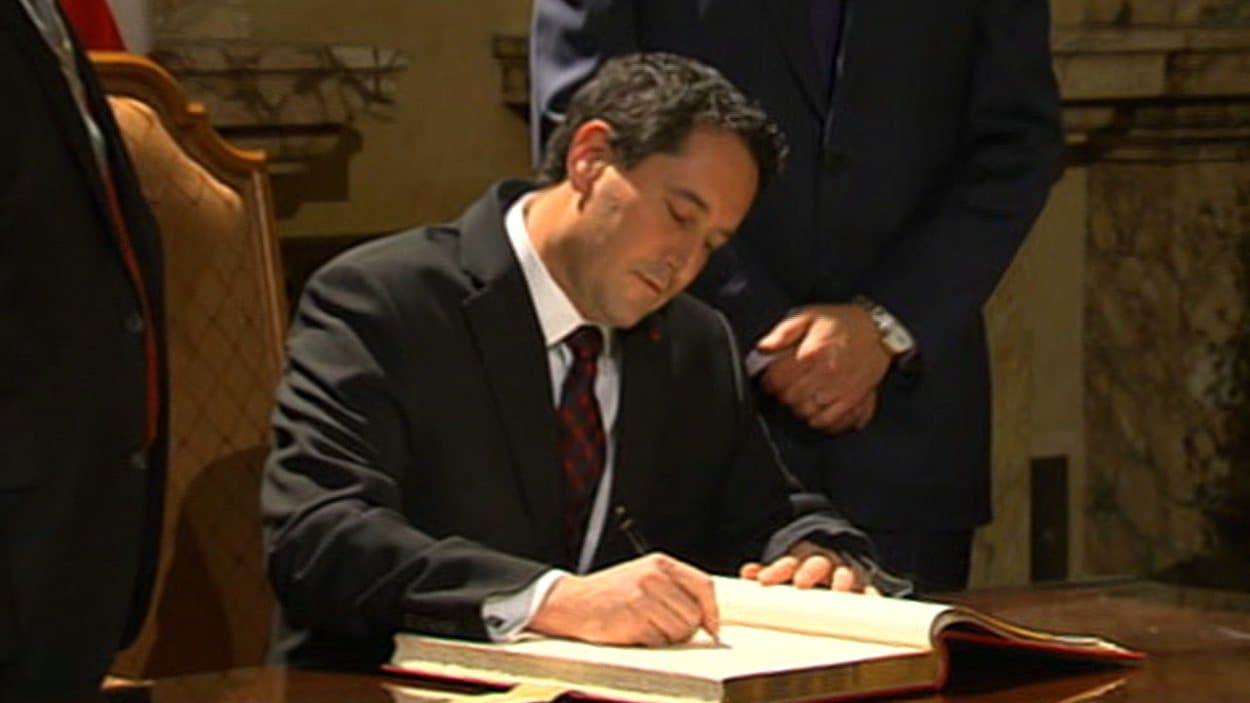 L'assermentation de Michael Applebaum