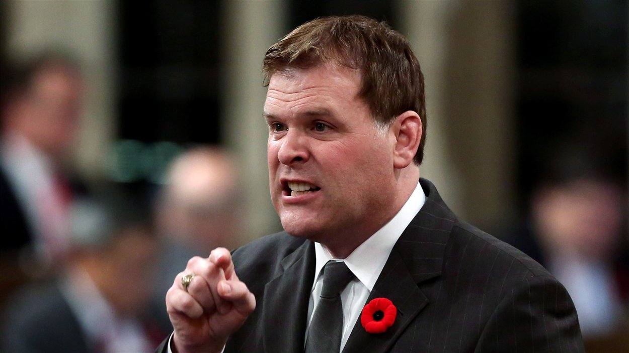 Le ministre des Affaires étrangères John Baird à la période de questions à la Chambre des communes.