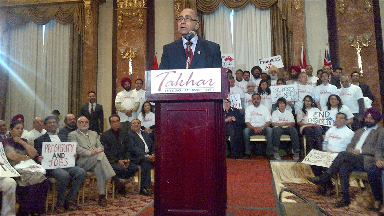 Harinder Takhar a officiellement lancé sa campagne.