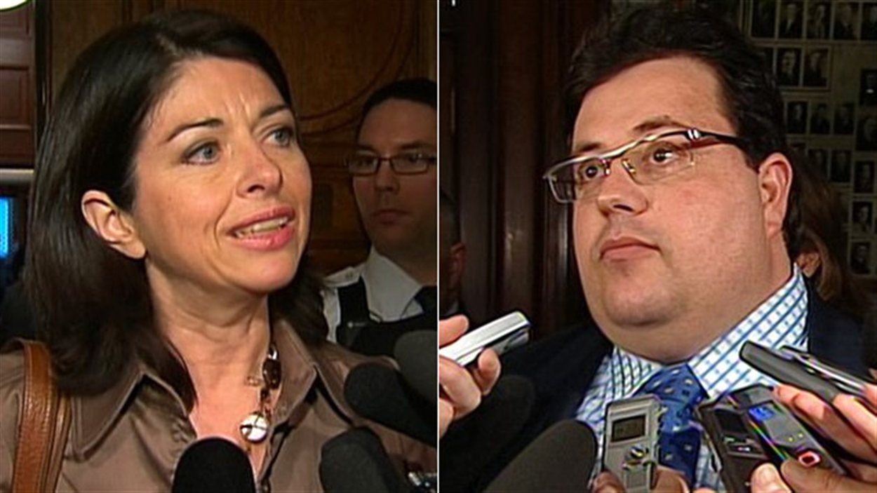Line Beauchamp et Tony Tomassi