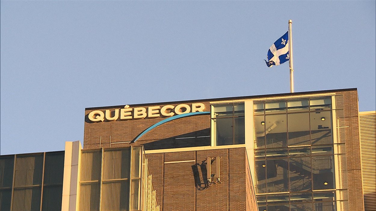Siège de Québecor à Montréal