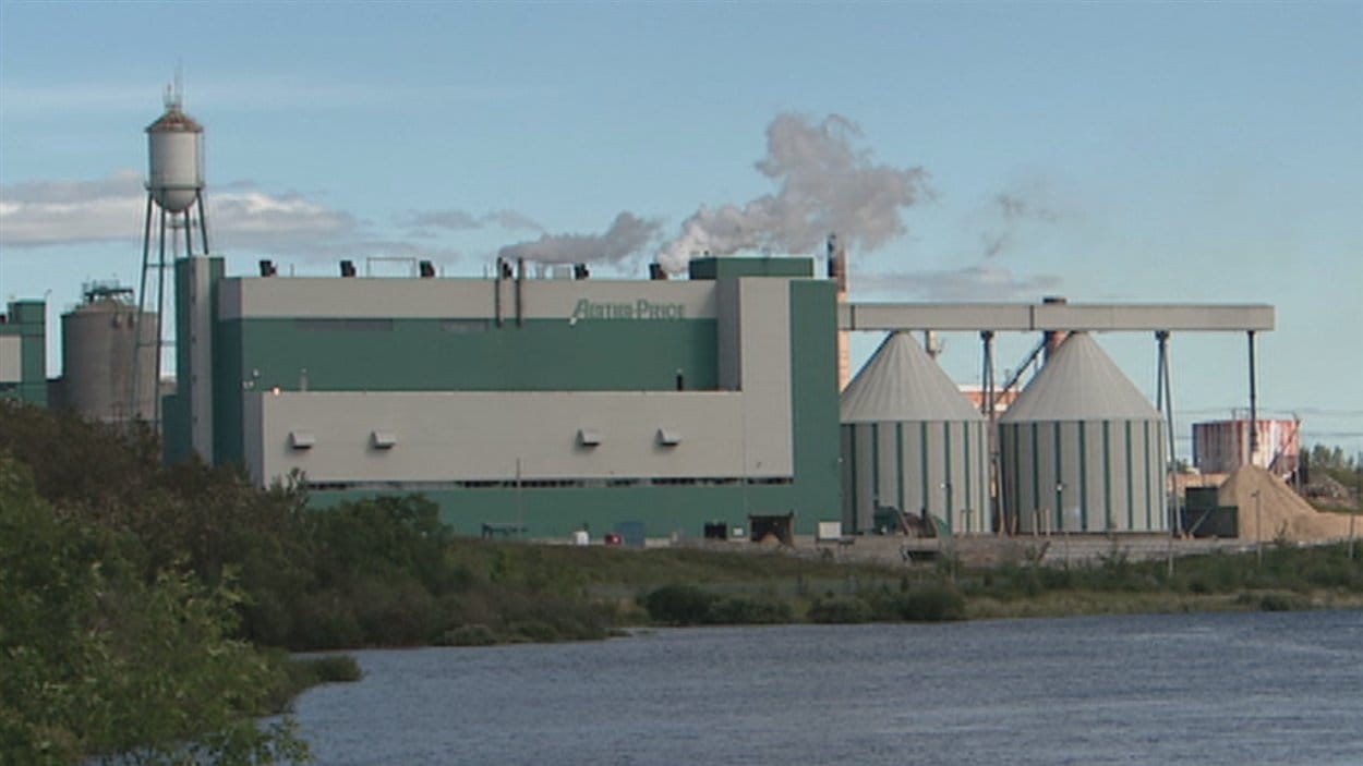 L'usine de Produits forestiers Résolu à Alma