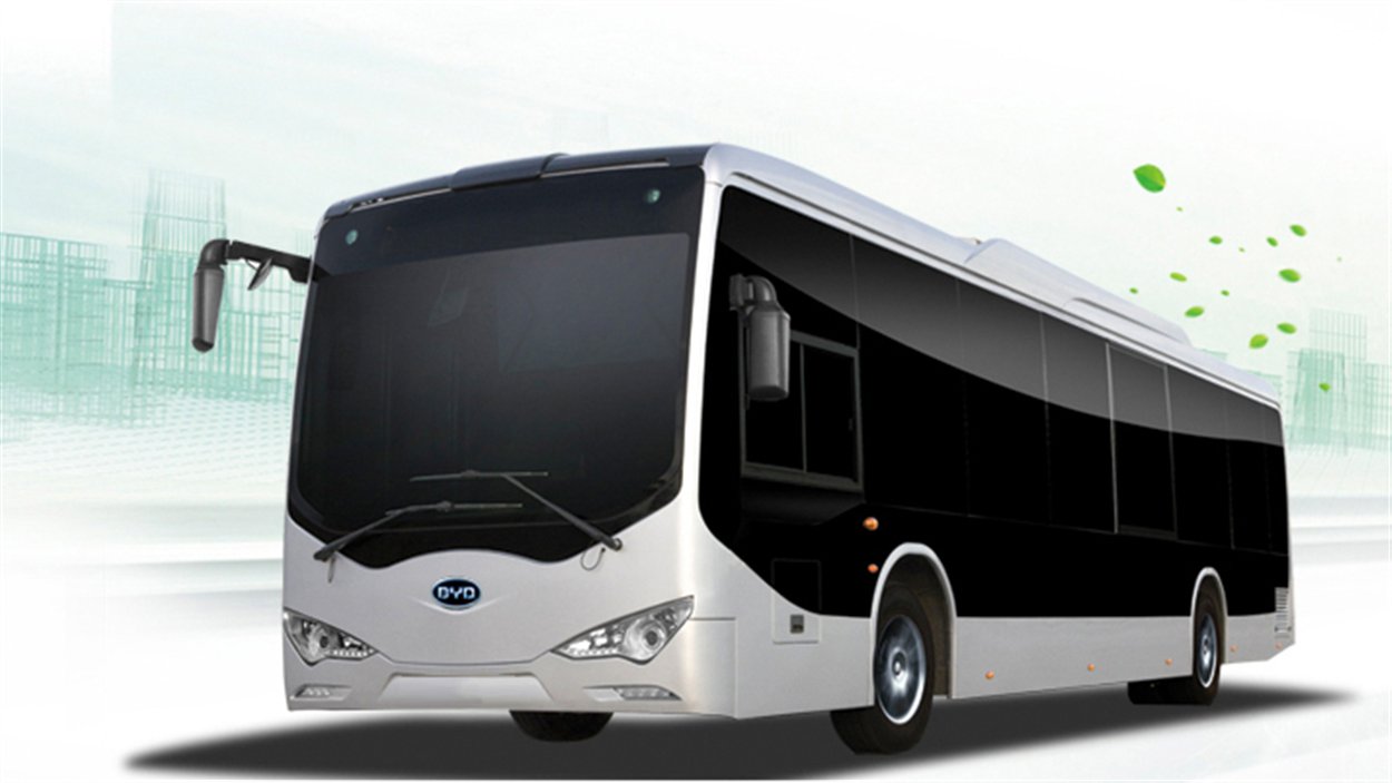 Un autobus fabriqué par la firme chinoise BYD sera mis à l'essai à Gatineau.