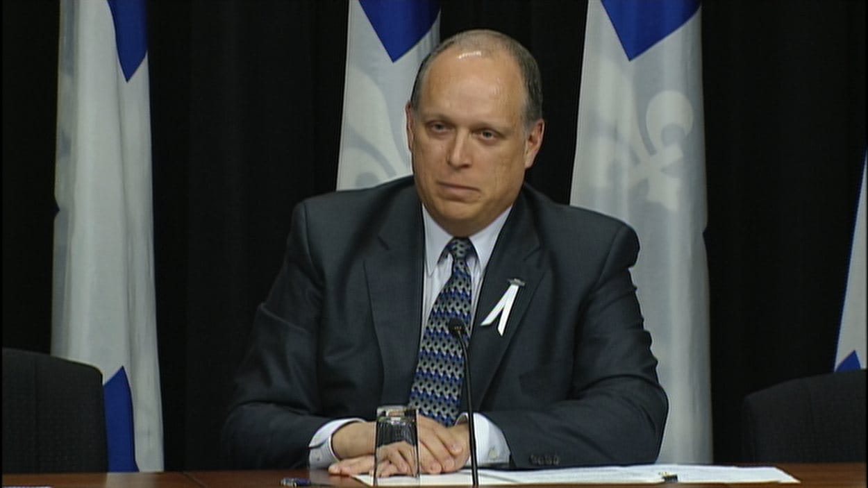 Stéphane Bergeron, ministre de la Sécurité publique.