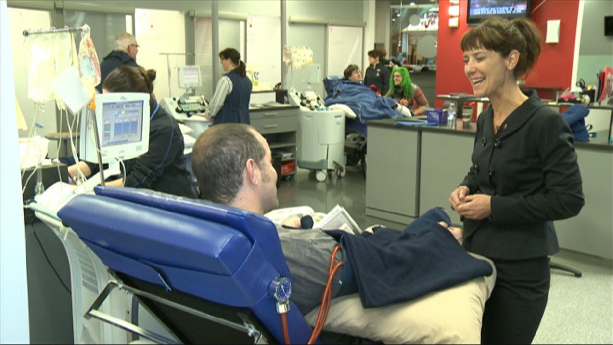 Les donneurs ont été nombreux à répondre à l'appel d'Héma-Québec.