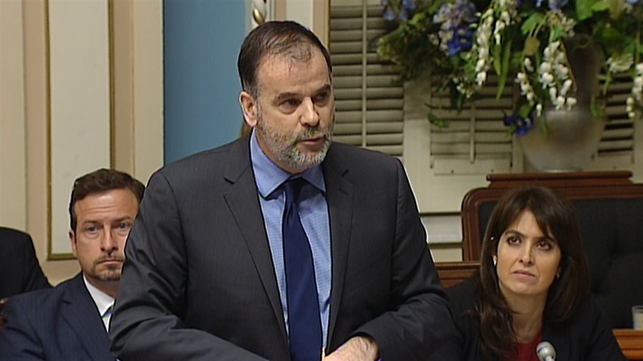 Le ministre de l'Éducation Pierre Duchesne
