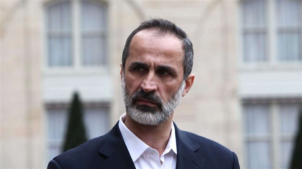 Le chef de la nouvelle coalition syrienne, Ahmed Moaz al-Khatib