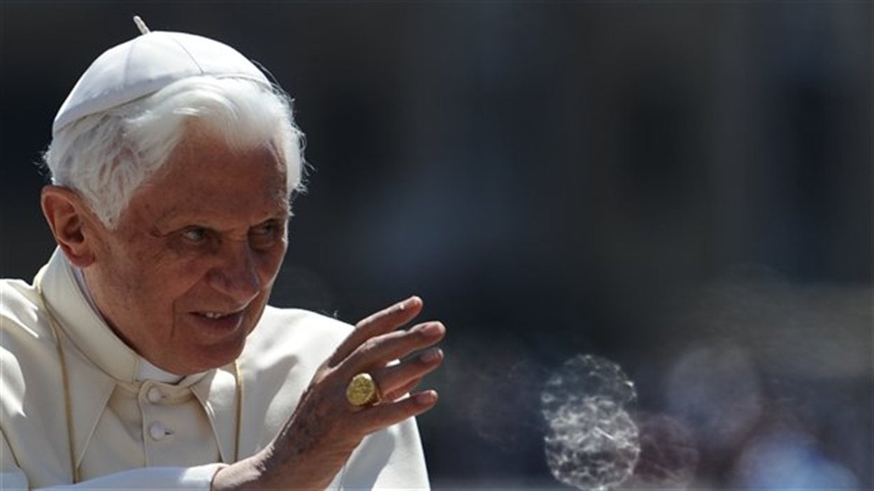 Le pape Benoît XVI