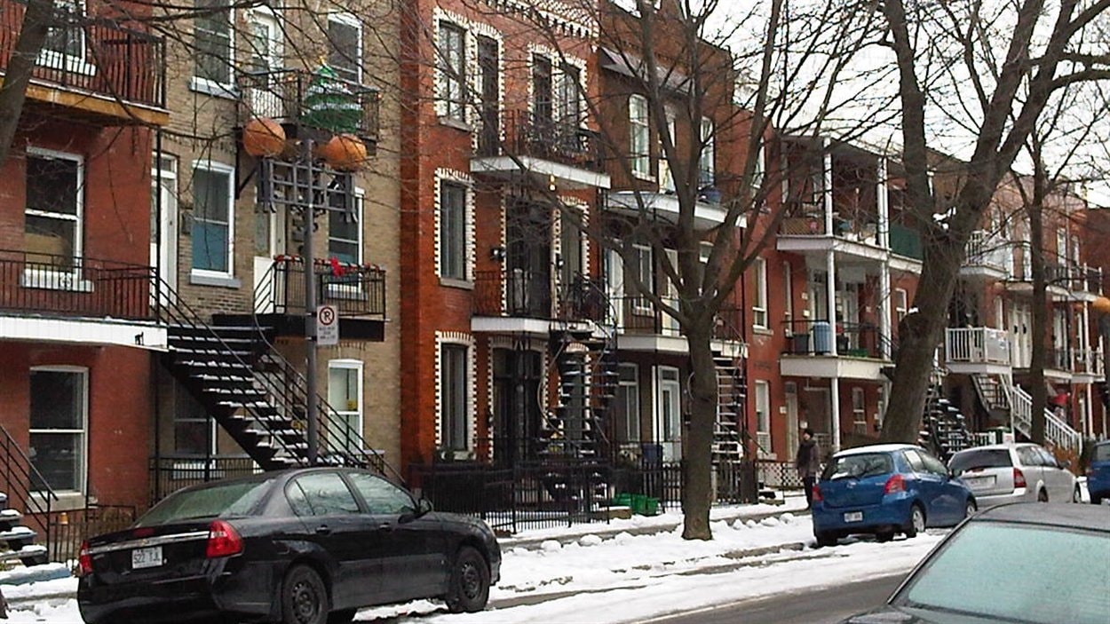 Une rue du quartier Hochelaga-Maisonneuve