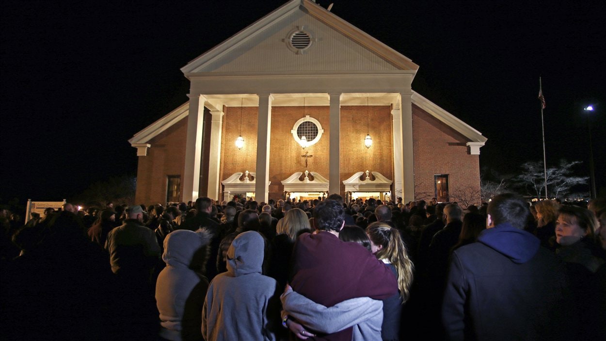 L’église St. Rose de Lima était pleine vendredi soir.