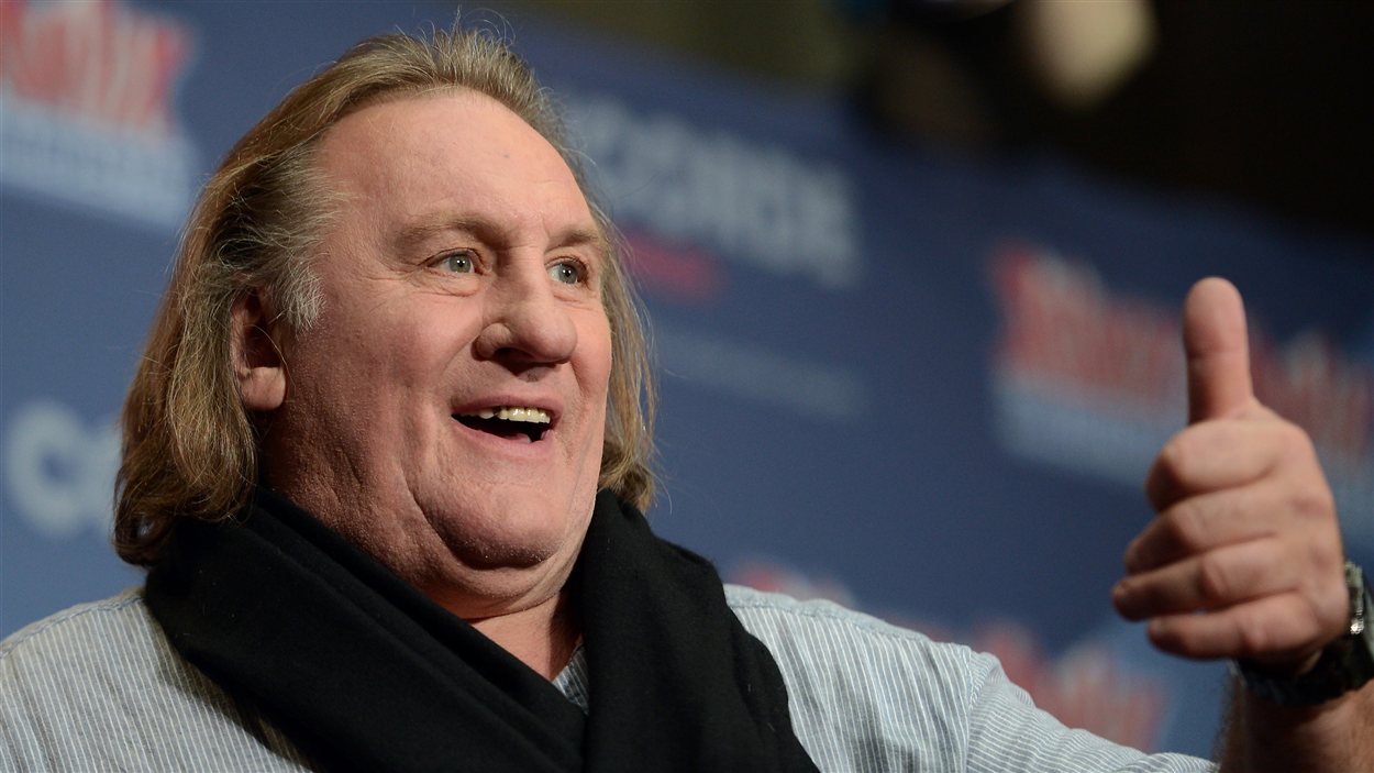 L'acteur Gérard Depardieu