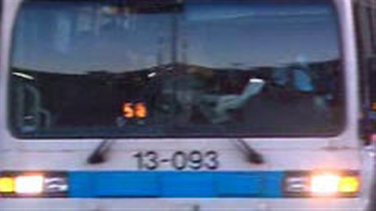 Un autobus de la STM