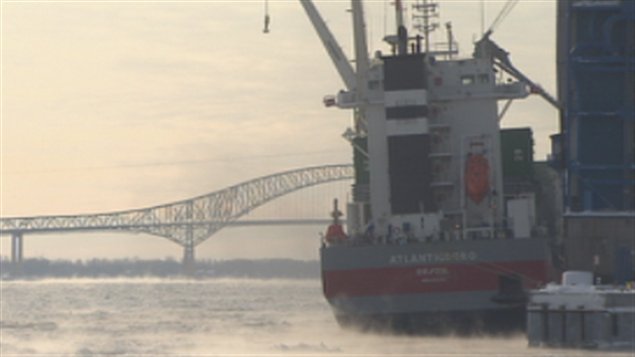 M/V Atlanticborg : premier bateau de l'année au port de Trois-Rivières ...