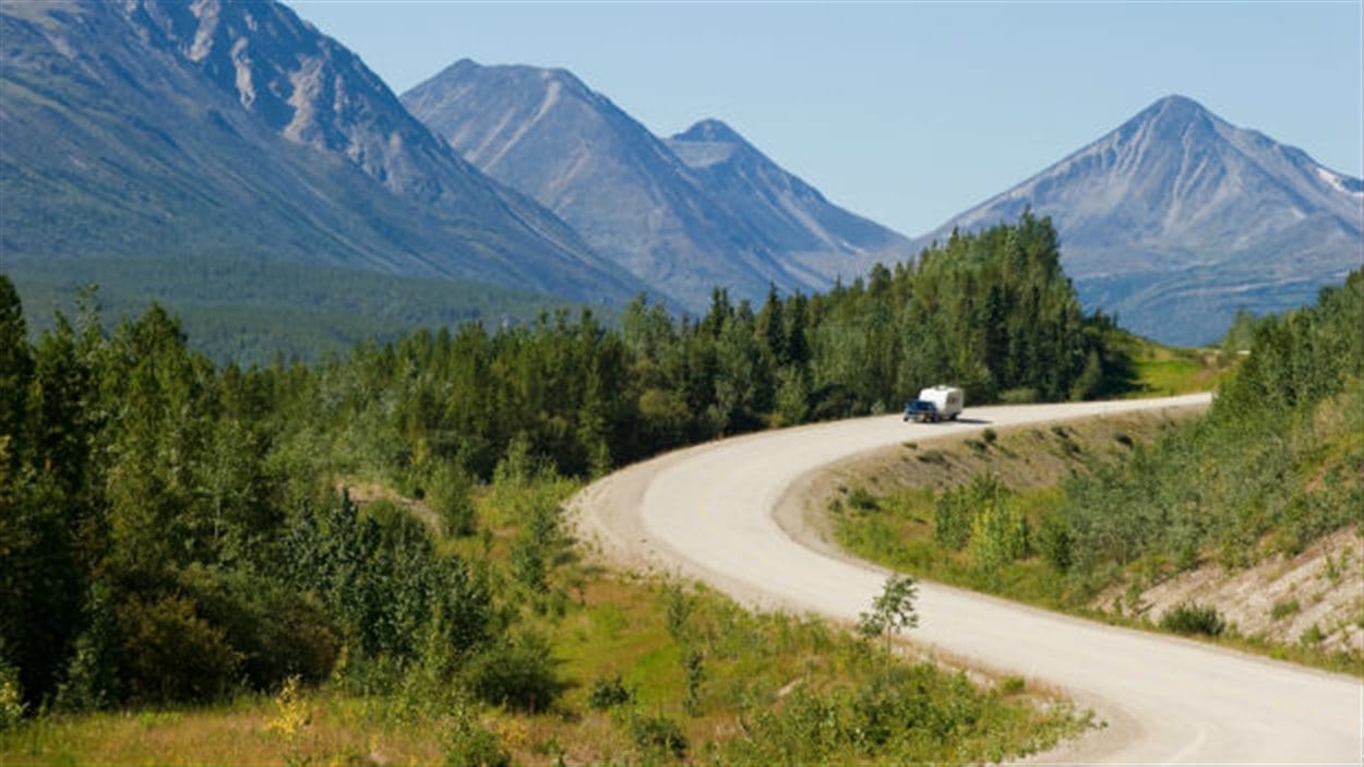route de l'Alaska au Yukon