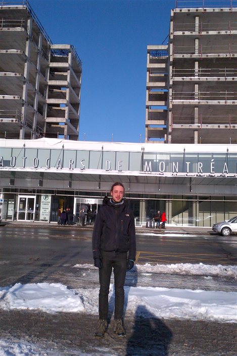 Laurent Levesque, finissant en urbanisme à l'université de Montréal et porte-parole du regroupement UTILE pour le Quartier latin