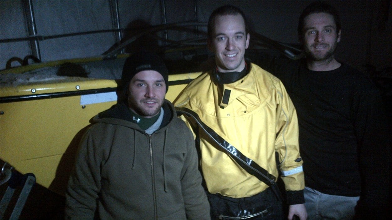 Olivier Blais, Dominic Lachance et Kevin Gagné