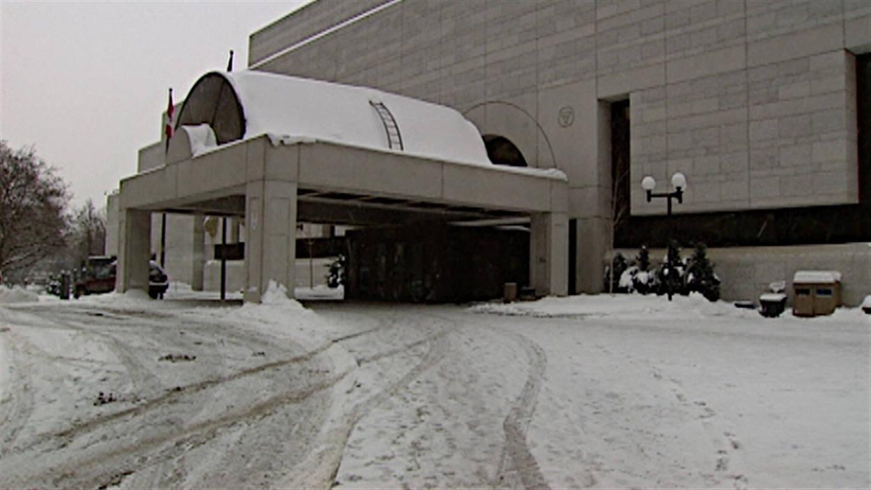 Le palais de justice d'Ottawa.