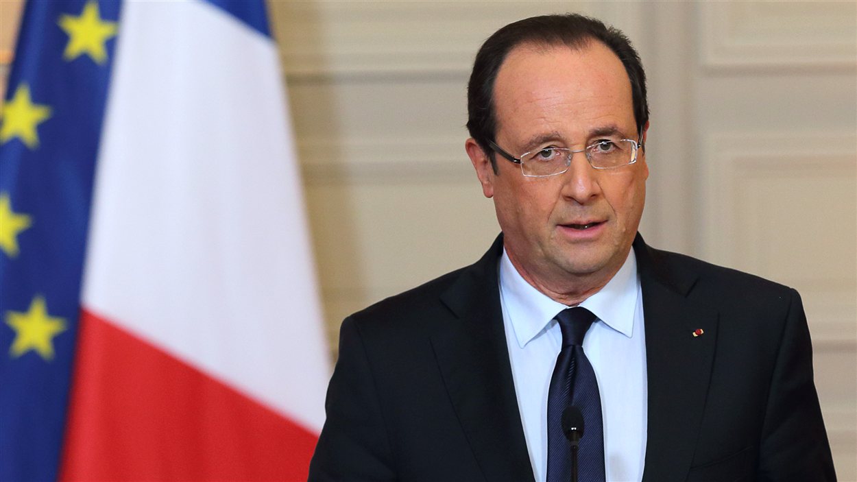 Le président français François Hollande