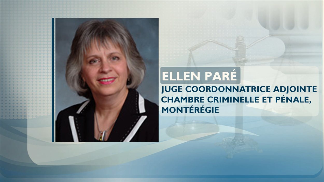 La juge Ellen Paré