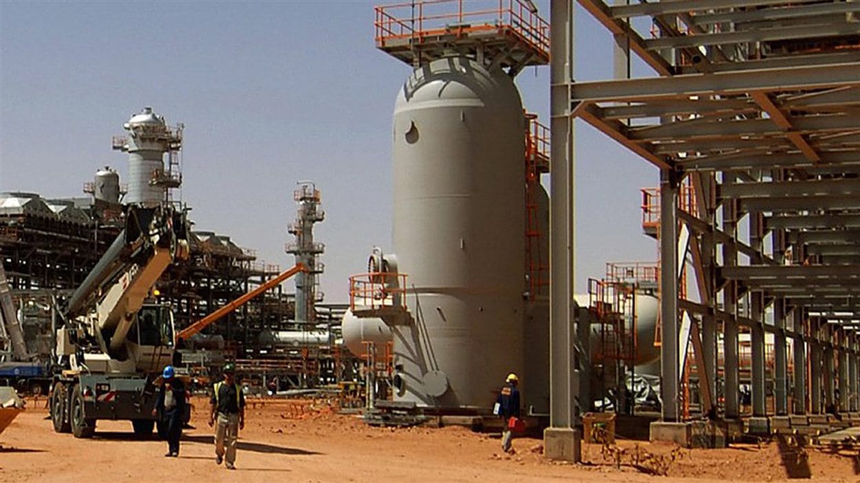La base pétrolière exploitée par British Petroleum (BP) et la firme algérienne Sonatrach, à Ain Amenas, dans le sud-est de l'Algérie.